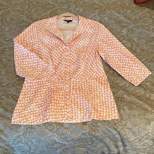 Lafayette 148 New York Blouse Size 12